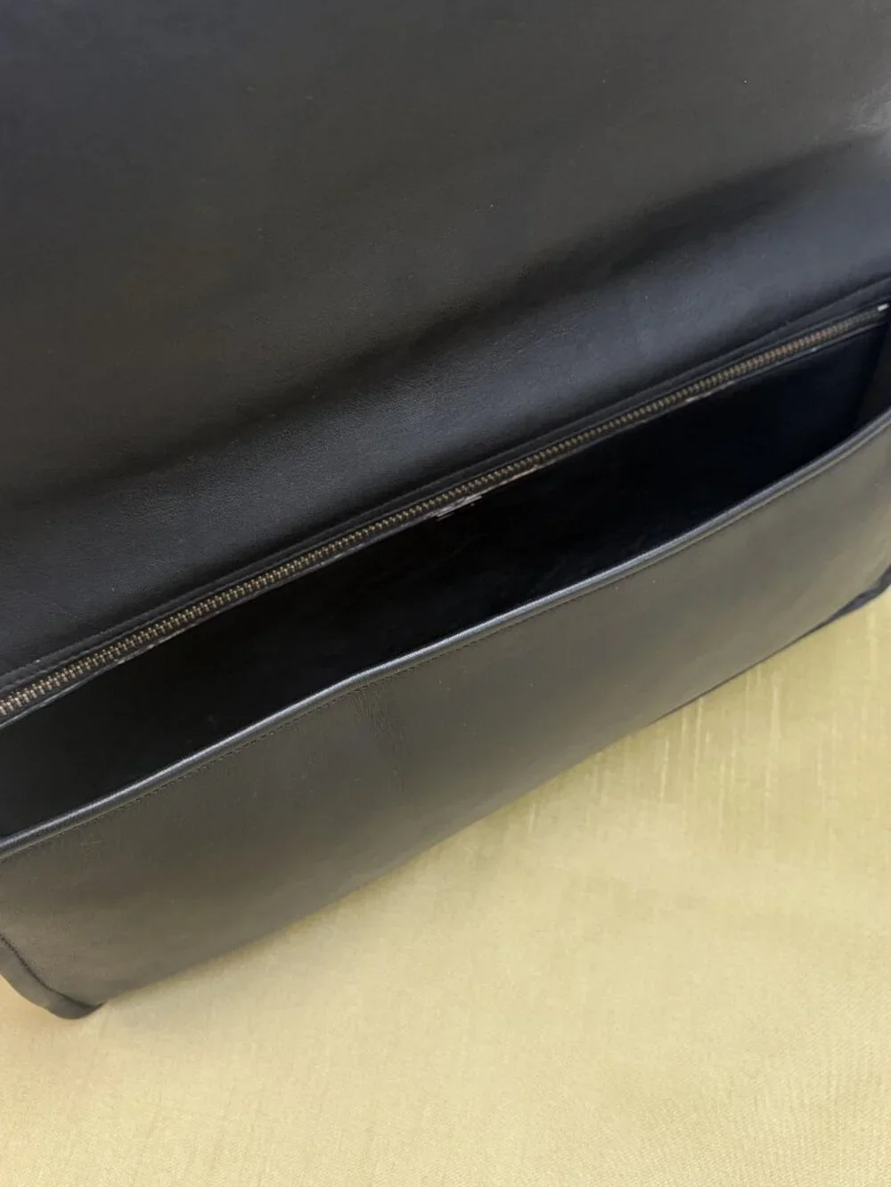 Vintage Bonnie Cashin Coach Envelope Clutch Black Leather - 1973 in EVC - Rare